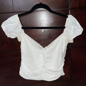 Tiger Mist White Blouse